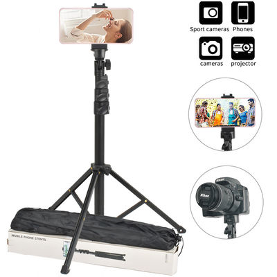 Telefon Video Kamera için 1.3M Ayarlanabilir Tripod Standı Selfie Çubuğu