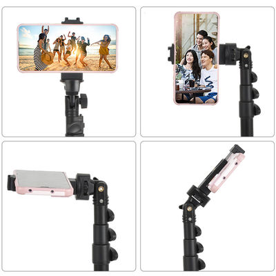 Telefon Video Kamera için 1.3M Taşınabilir Selfie Çubuğu Tripod Standı