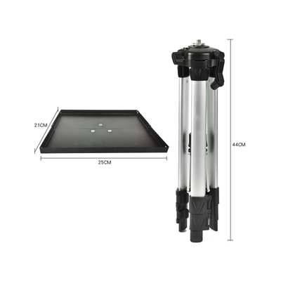 Alüminyum Ayarlanabilir 45cm-119cm Projektör Laptop Standı Tepsili Tripod